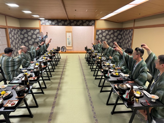 箱根湯本温泉ホテルおかだ
宴会の様子