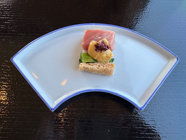 日本料理みゆき懐石料理の一品（お造り）