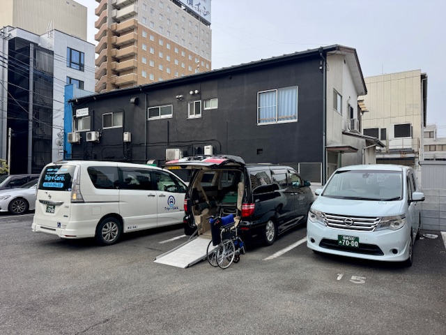 福祉介護タクシーTrip☆Care.の福祉介護タクシー車両3台ラインナップ
