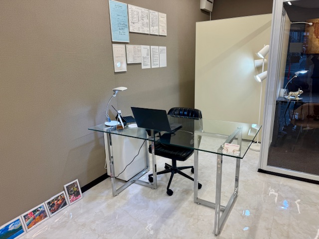 Trip☆Care.成城店の店内カウンター